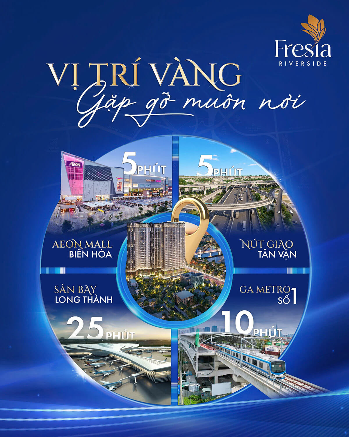 tiện ích căn hộ Fresia Riverside